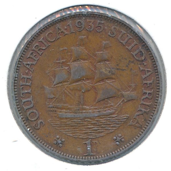 ЮАР, 1 пенни (1935 г.)