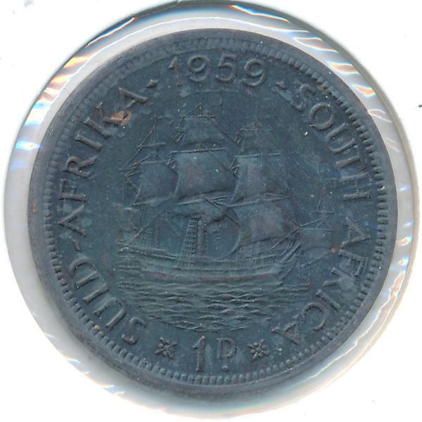 ЮАР, 1 пенни (1959 г.)