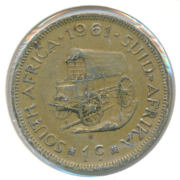 ЮАР, 1 цент (1961 г.)