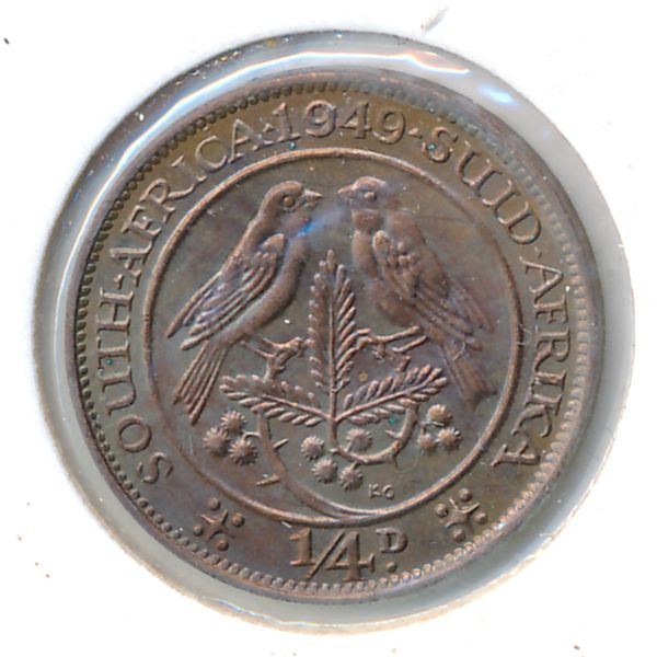 ЮАР, 1/4 пенни (1949 г.)