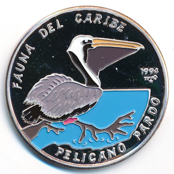 Куба, 10 песо (1994 г.)