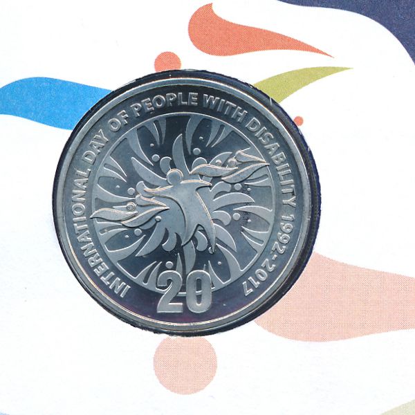 Австралия, 20 центов (2017 г.)