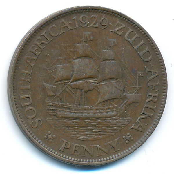 ЮАР, 1 пенни (1929 г.)