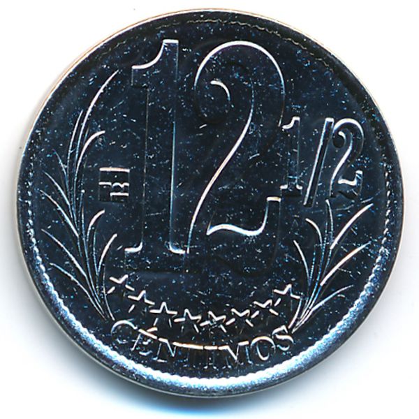Венесуэла, 12 1/2 сентимо (2007 г.)