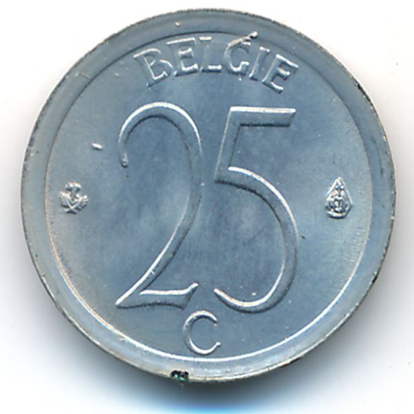 Бельгия, 25 сентим (1964 г.)