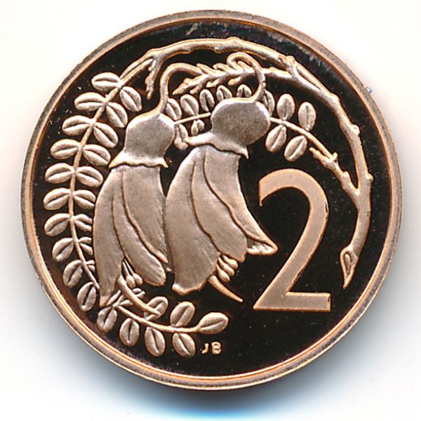 Новая Зеландия, 2 цента (1982 г.)