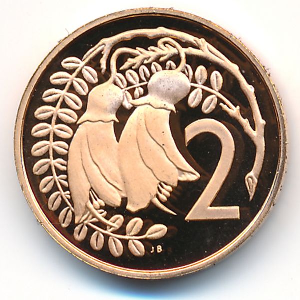 Новая Зеландия, 2 цента (1981 г.)