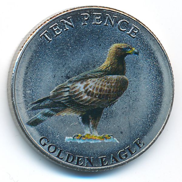 Гернси, 10 пенсов (2022 г.)