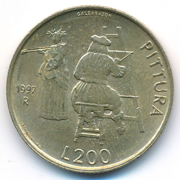 Сан-Марино, 200 лир (1997 г.)