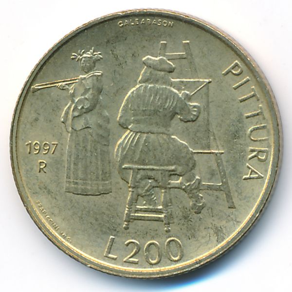 Сан-Марино, 200 лир (1997 г.)