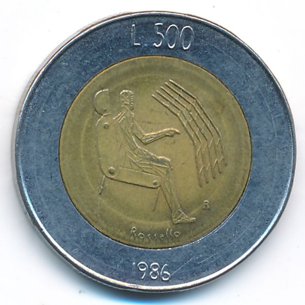 Сан-Марино, 500 лир (1986 г.)