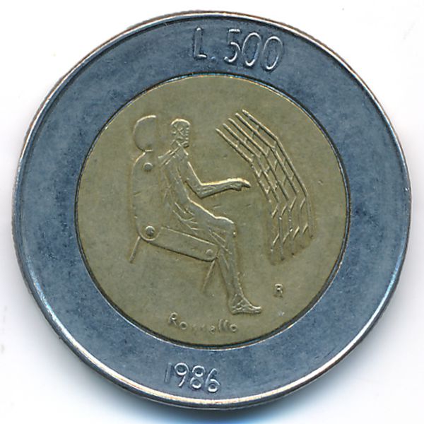 Сан-Марино, 500 лир (1986 г.)