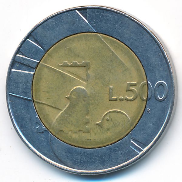 Сан-Марино, 500 лир (1990 г.)
