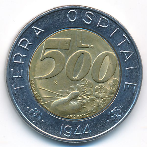 Сан-Марино, 500 лир (1991 г.)
