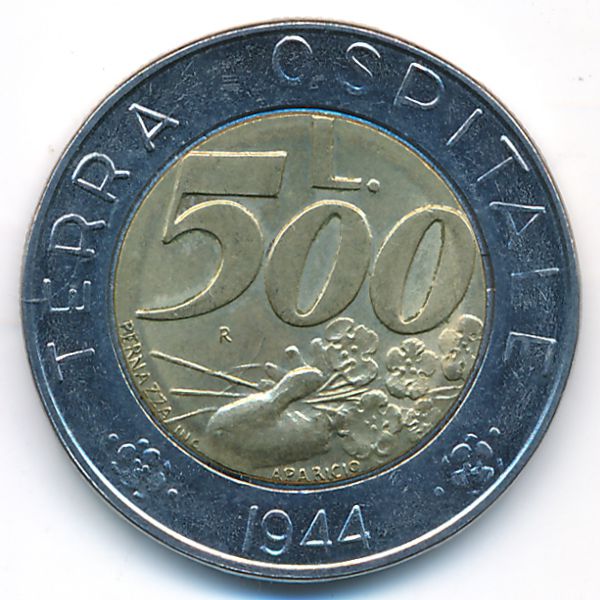 Сан-Марино, 500 лир (1991 г.)