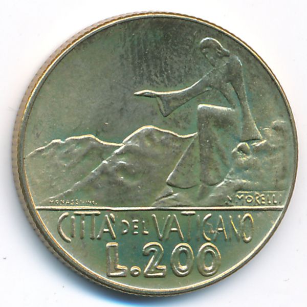 Ватикан, 200 лир (1978 г.)