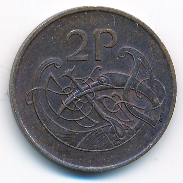 Ирландия, 2 пенса (1971 г.)