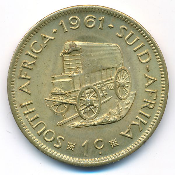 ЮАР, 1 цент (1961 г.)