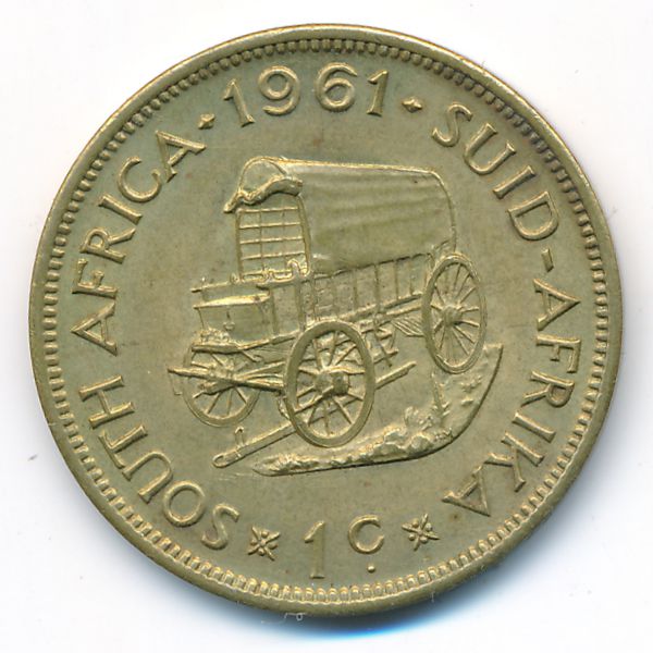 ЮАР, 1 цент (1961 г.)