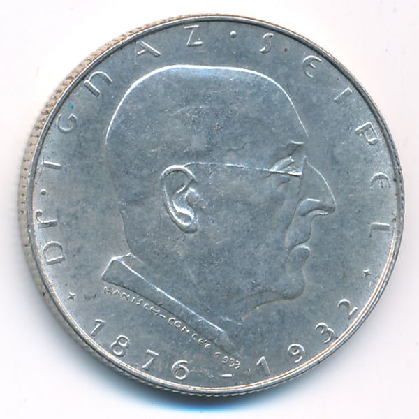 Австрия, 2 шиллинга (1933 г.)