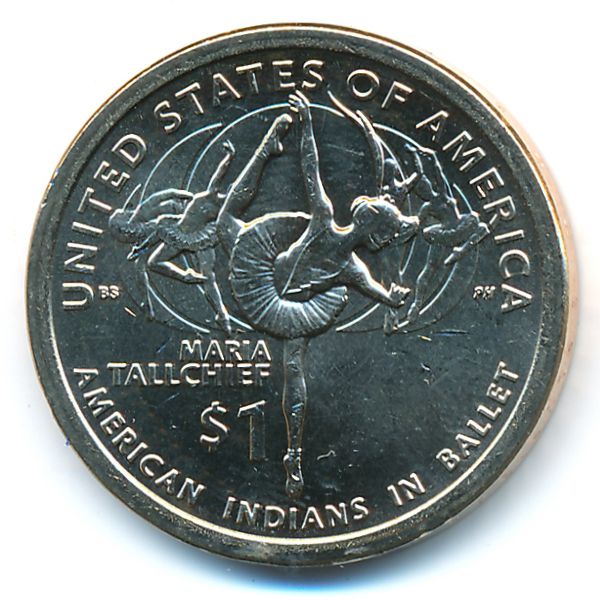 США, 1 доллар (2022 г.)