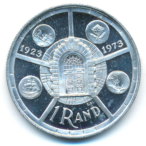 ЮАР, 1 рэнд (1974 г.)
