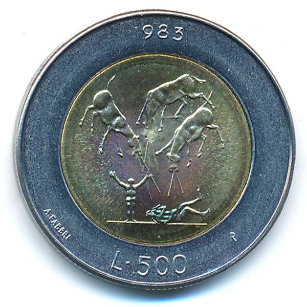 Сан-Марино, 500 лир (1983 г.)