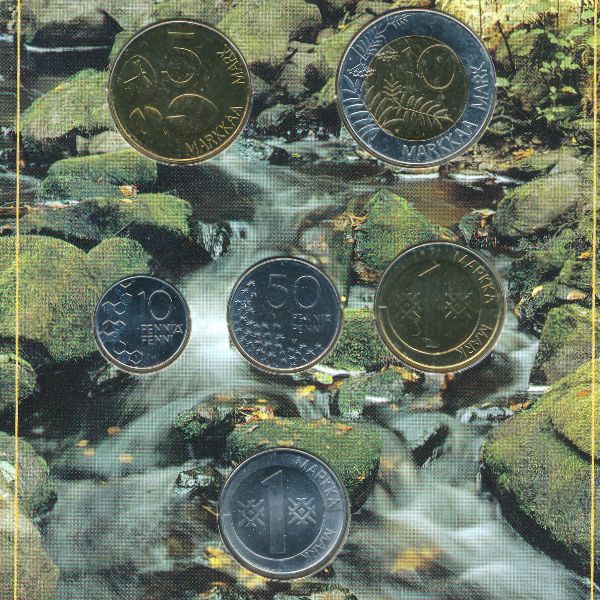Финляндия, Набор монет (1993 г.)