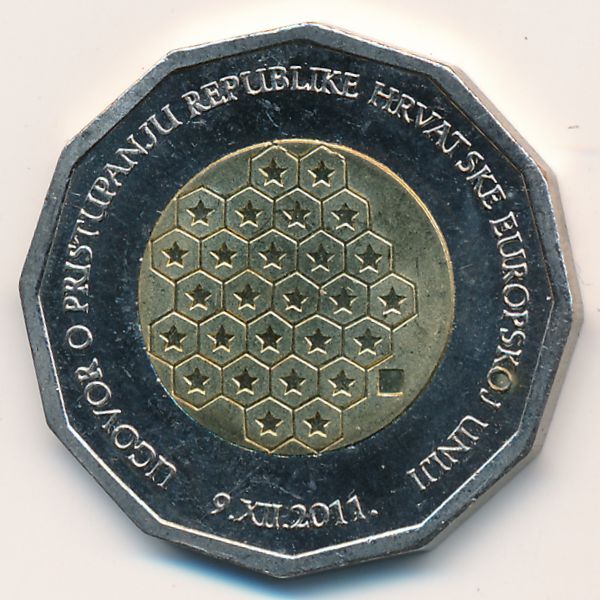 Хорватия, 25 кун (2011 г.)