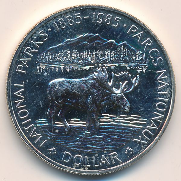 Канада, 1 доллар (1985 г.)