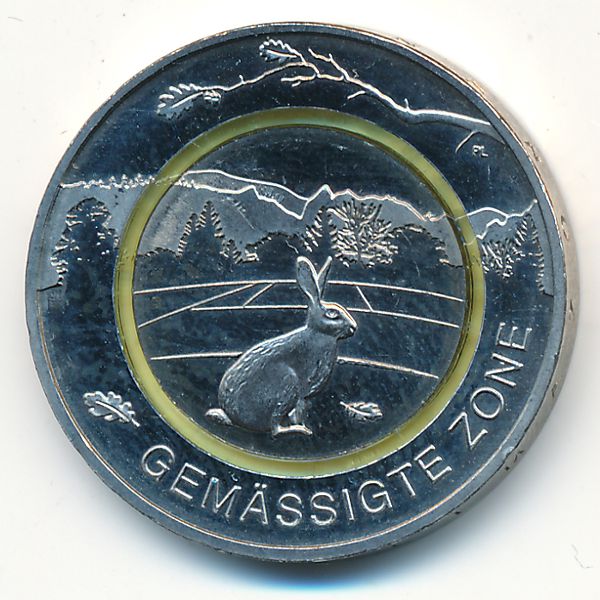 Германия, 5 евро (2019 г.)