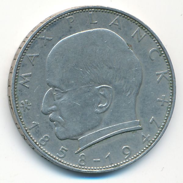 ФРГ, 2 марки (1957 г.)