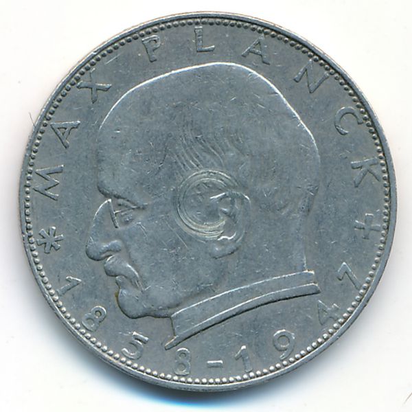 ФРГ, 2 марки (1957 г.)