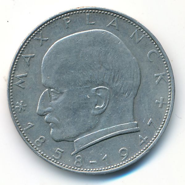 ФРГ, 2 марки (1962 г.)