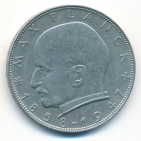 ФРГ, 2 марки (1966 г.)