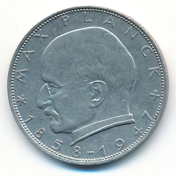 ФРГ, 2 марки (1966 г.)