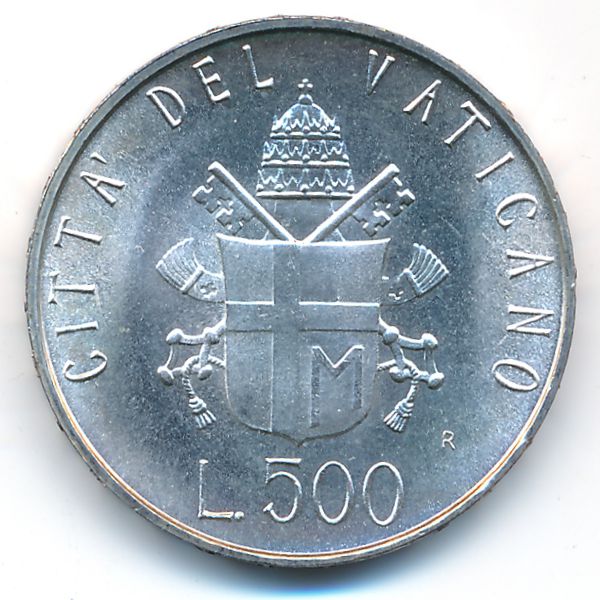 Ватикан, 500 лир (1981 г.)