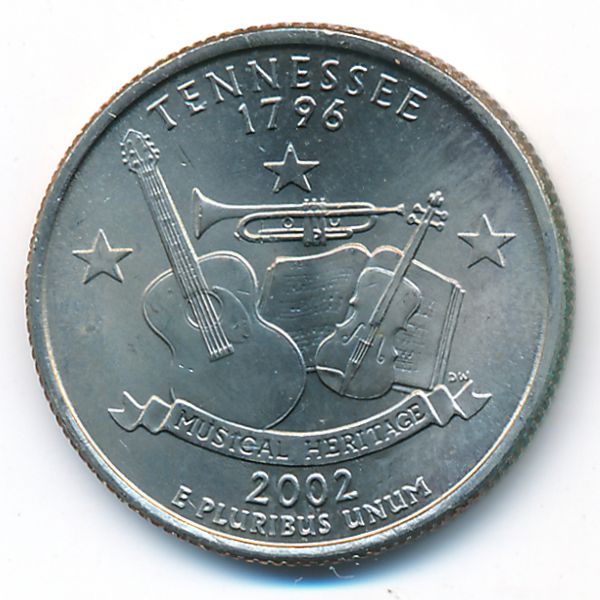 США, 1/4 доллара (2002 г.)