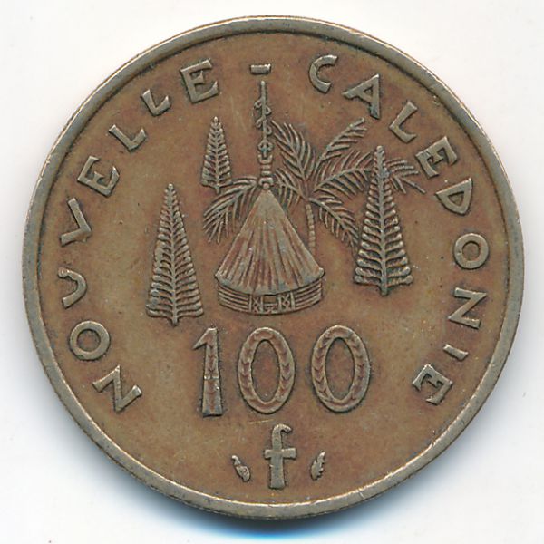 Новая Каледония, 100 франков (1976 г.)