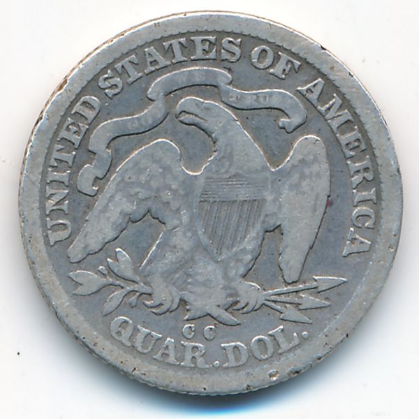 США, 1/4 доллара (1876 г.)