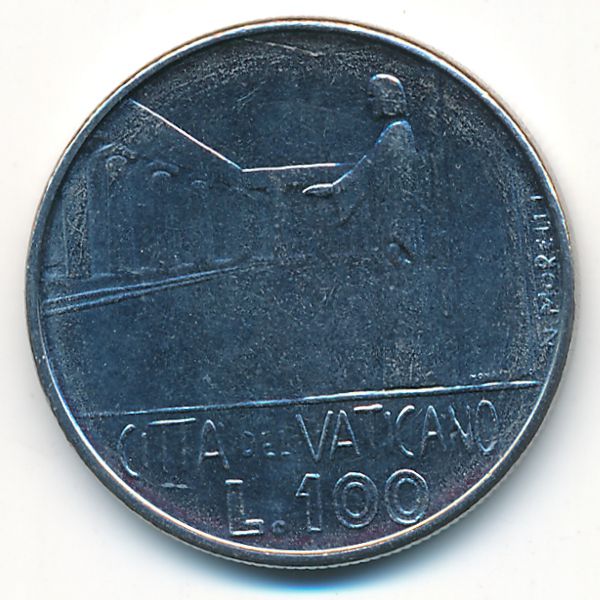 Ватикан, 100 лир (1978 г.)
