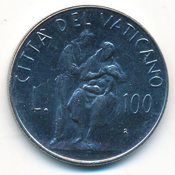 Ватикан, 100 лир (1982 г.)