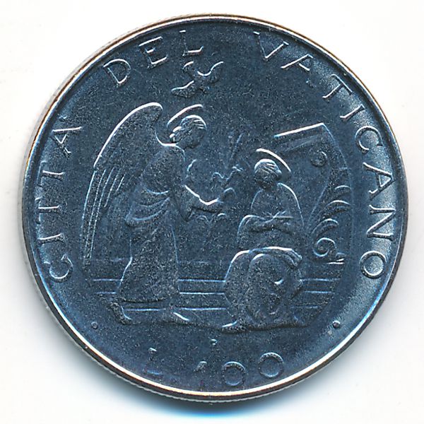 Ватикан, 100 лир (1987 г.)