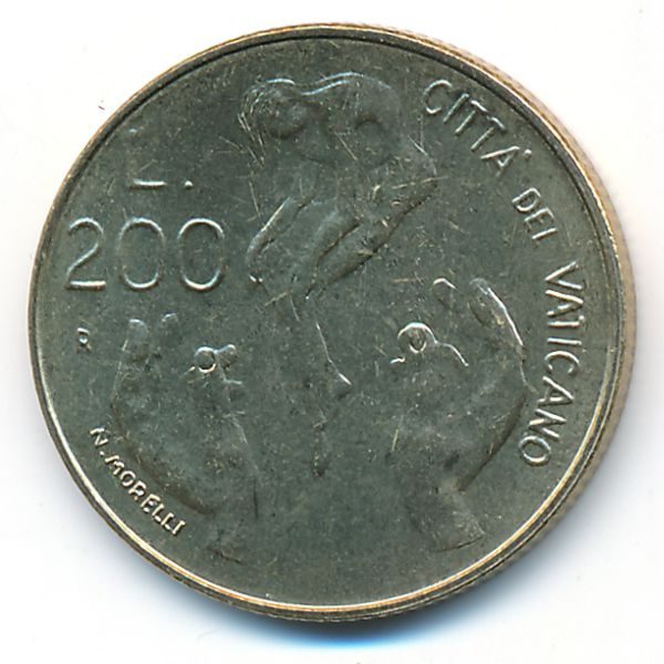 Ватикан, 200 лир (1983 г.)