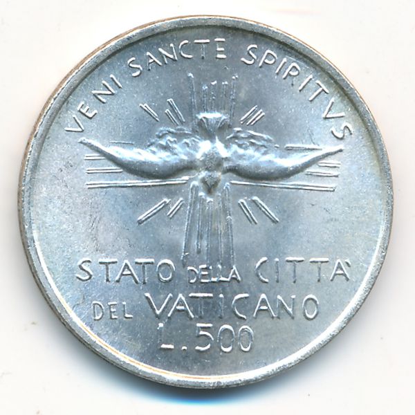 Ватикан, 500 лир (1978 г.)