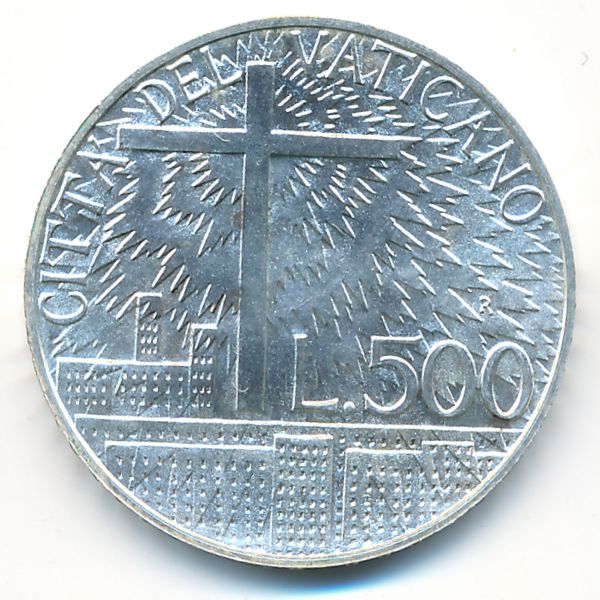 Ватикан, 500 лир (1991 г.)