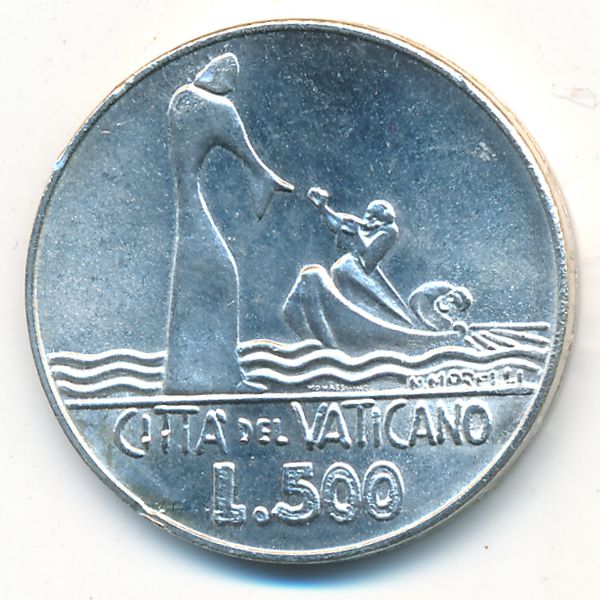 Ватикан, 500 лир (1978 г.)