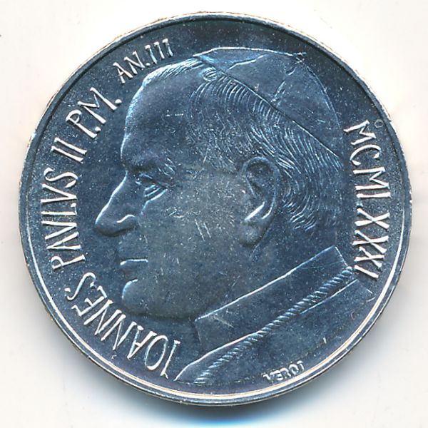 Ватикан, 500 лир (1981 г.)