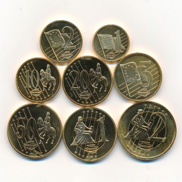 Ватикан, Набор монет (2011 г.)