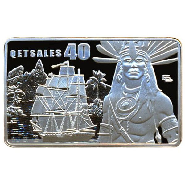 Пояис., 40 кетсаль (2024 г.)